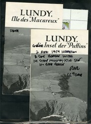 LARGE LOTS AND COLLECTIONS LUNDY ISLAND 1950s accumulation with 60+ ...