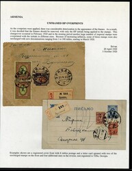 LARGE LOTS AND COLLECTIONS RUSSIA - FORMER RUSSIAN REPUBLICS 1920 ...
