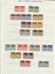 LARGE LOTS AND COLLECTIONS SOUTH-WEST AFRICA 1923-54 collection in ...