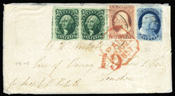 6605010: United States 1851-56 Issue