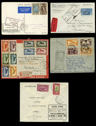 FRENCH COLONIES French Morocco Flight Covers 1928-1948 also other ...
