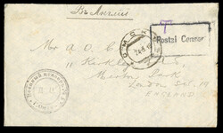GREAT BRITAIN British Military Mission in Siberia 1919 cover and ...
