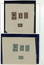 ISRAEL 1949-60 Issues 1950 "Israel name essays", selection of Plate ...