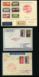 LEBANON Flight Covers 1939 (2 March) Beirut-Warszawa, ...