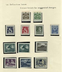 POLAND 1918-19 "Krolewstwo Polskie" and "Poczta Polska" Design ...