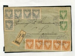 POLAND (61/71,J35-39) 1919 Polish Eagle, specialized collection of ...