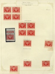 POLAND (205-214) 1924 Arms of Poland, 10,000Mk-2,000,000Mk, ...