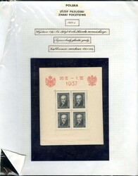LARGE LOTS AND COLLECTIONS POLAND 1919-1935 "Josef Pilsudski", ...