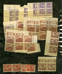 LARGE LOTS AND COLLECTIONS POLAND (81/32,J22/34) 1919-20 Issues for ...