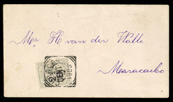 NETHERLANDS COLONIES Netherlands Antilles (26) 1895 2 1/2c on 30c ...