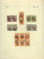 LARGE LOTS AND COLLECTIONS IRAN 1925-51 balance of a specialized ...