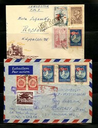 LARGE LOTS AND COLLECTIONS NORTH KOREA 1950s selection of 12 covers, ...