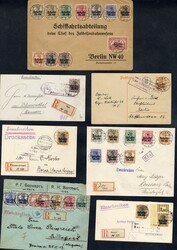 LARGE LOTS AND COLLECTIONS LATVIA - Covers and Postal History 1916-18 ...