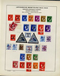 LARGE LOTS AND COLLECTIONS Netherlands Indies Japanese Occupation ...