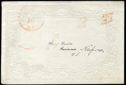 United States Stampless covers Rhode Island 1820 (ca) Providence R.I. ...