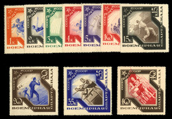 RUSSIA (559-568) 1935 Spartacist Games, complete set, n.h., usual ...