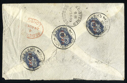 RUSSIA Russian Offices in China 1903 (18 July) registered cover to ...