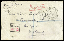 RUSSIA Russian Offices in China 1903 (18 July) registered cover to ...