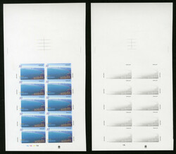 Armenia (629-30P) 2001 Europa, 50d and 500d, seven imperforate stage ...