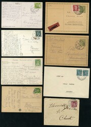 LARGE LOTS AND COLLECTIONS CARPATHO-UKRAINE 1923-38 group of 30+ ...