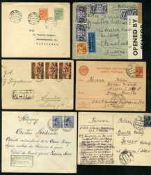 LARGE LOTS AND COLLECTIONS LITHUANIA 1900-1945 selection of 50+ ...