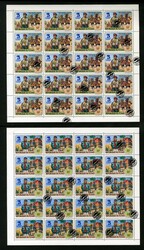 FRENCH COLONIES Chad (466,468,470var) 1983 Boy Scout Issue, 30fr, ...
