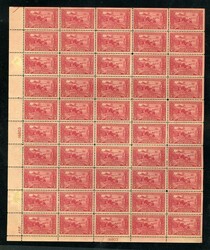 United States 1909 Commemoratives (367,618) 1909 2c Lincoln, sheet of ...