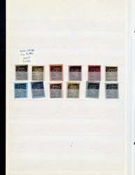 GERMAN COLONIES Witu Protectorate (Mi.1-60,D1-36) 1889 Issues ...