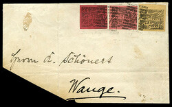 GERMAN COLONIES Witu Protectorate (Mi.14,28,29) 1889 2p black on ...