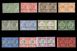 BRITISH COMMONWEALTH BRITISH HONDURAS (92/104S) 1922 George V 1c-$5 ...