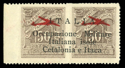 IONIAN ISLANDS Issued under Italian Occupation (NC11) 1941 50L violet ...