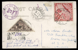 TANNU TUVA 1940 (27 Mar) picture postcard to the United States, ...