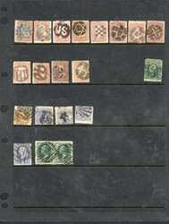 LARGE LOTS AND COLLECTIONS UNITED STATES 1861-1930 balance of a ...