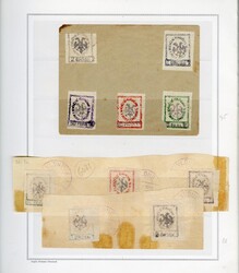 LARGE LOTS AND COLLECTIONS ALBANIA 1913-44 collection on pages, with ...