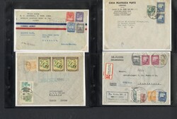 LARGE LOTS AND COLLECTIONS COLOMBIA 1918-1945 selection of 170+ ...