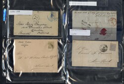 LARGE LOTS AND COLLECTIONS CUBA 1839-1970 collection of 300+ covers ...