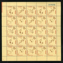LARGE LOTS AND COLLECTIONS CUBA (713-42) 1962 Sports, 35 sets, all in ...