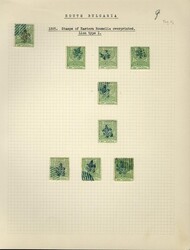 LARGE LOTS AND COLLECTIONS EASTERN RUMELIA 1885 collection of 150 ...