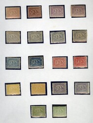 LARGE LOTS AND COLLECTIONS EGYPT 1867-1938 selection of used and ...