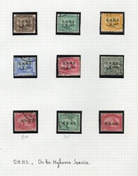 LARGE LOTS AND COLLECTIONS EGYPT 1867-1938 selection of used and ...
