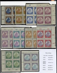 LARGE LOTS AND COLLECTIONS HUNGARY (378-87) 1921-26 First Madonna ...