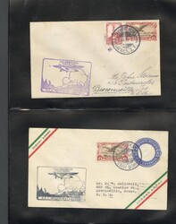 LARGE LOTS AND COLLECTIONS MEXICO Flight Covers 1923-28 collection of ...