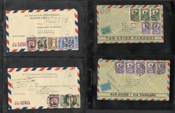 LARGE LOTS AND COLLECTIONS PERU 1836-1960 covers and postal history, ...