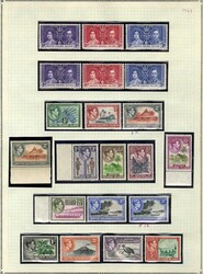 LARGE LOTS AND COLLECTIONS SOLOMON ISLANDS 1914-64 collection on ...