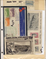 LARGE LOTS AND COLLECTIONS WORLDWIDE COVERS and POSTAL HISTORY ...