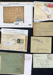 LARGE LOTS AND COLLECTIONS WORLDWIDE COVERS and POSTAL HISTORY ...