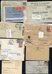 LARGE LOTS AND COLLECTIONS WORLDWIDE COVERS and POSTAL HISTORY ...