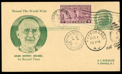 United States - Air Post Flight Covers 1930 (1 Aug) Mears and Brown ...