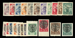 LATVIA Russian Occupation - Col.Bermondt-Avalov (2N1-22) 1919 ...