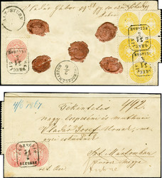 4745070: Austria 1863/64 Issue